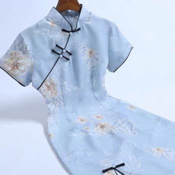 旗袍女年輕款日常中國風改良旗袍