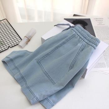 silk denim jeans Short Pants Shorts For Women Summer Clothes