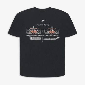 F1方程式賽車印花短袖T恤