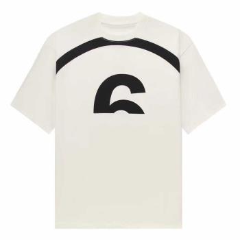 馬吉拉MM6簡約數字logo短袖T恤