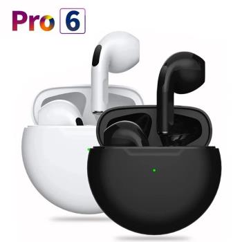 Air Pro 6 TWS Fone Bluetooth Earphones Wireless Headphones w