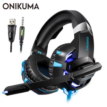ONIKUMA K2 7.1 Surround Sound USB Gaming Headset Casque Wire