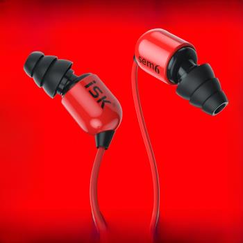 ISK sem6 入耳式專業監聽耳塞 錄音網絡K歌音樂耳機 專業K歌耳機