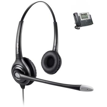 VoiceJoy HD261用于思科CISCO7941/6921/7821/8841的電話耳麥耳機