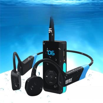 園世YS310骨傳導游泳教學訓練耳機水下專業防水耳麥無線對講機