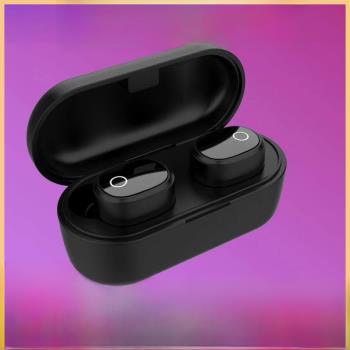 真無線藍牙5.0耳機迷你超小巧單雙入耳式TWS情侶一對耳塞帶充電盒