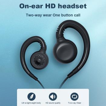 Baofeng 2 Pin High Quality Headset Microphone For Two Way Ra