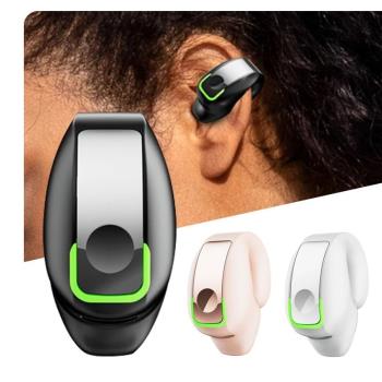 Bone Conduction 5.3 Wireless Bluetooth Headset Talking Clip-