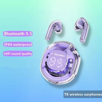 NEW T8 TWS Wireless Earphone Bluetooth 5.3 Headphones Sport
