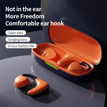Air Conduction Bluetooth 5.3 Earphones Sport Waterproof Led