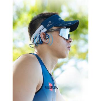 焦動骨傳導藍牙無線耳機IPX8專業防水不入耳跑步戶外游泳騎行攀巖
