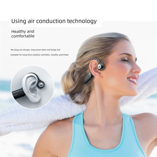 機樂堂JR-X2空氣傳導無線觸控藍牙耳機5.1藍牙耳機手機運動型耳機