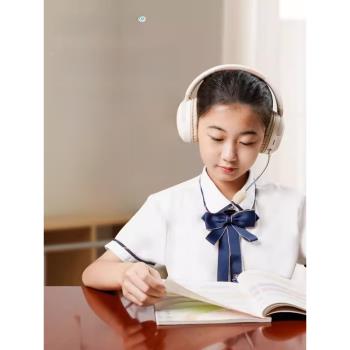 滿分小學霸耳返藍牙誦讀耳機兒童學生初中沉浸背書學習降噪耳罩式
