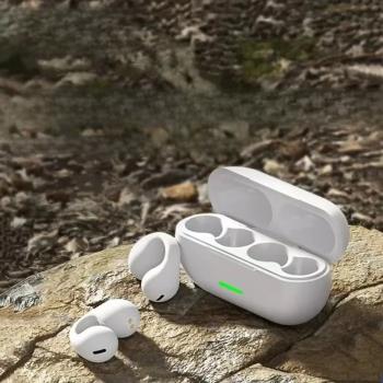 NEW T75 Wireless Earbuds Stereo Bass Sports Headset Ear-Clip
