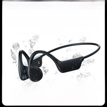骨傳導耳b機藍牙無線游泳防水跑步運動不入耳骨傳感耳機掛耳式新