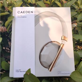 Caeden Linea N1 時尚金屬幾何寶石造型輕奢時裝頭戴式發燒耳機