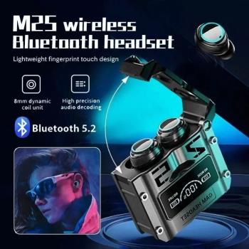 M25 TWS Wireless Headphones Earphones Bluetooth Touch Contro