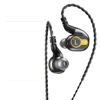 BLON BL05入耳式耳機線控帶麥HIFI發燒重低音耳塞掛耳式可換線