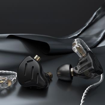 KZ ZAX圈鐵耳機十六單元高音質入耳式線控重低音監聽耳返HIFI耳塞