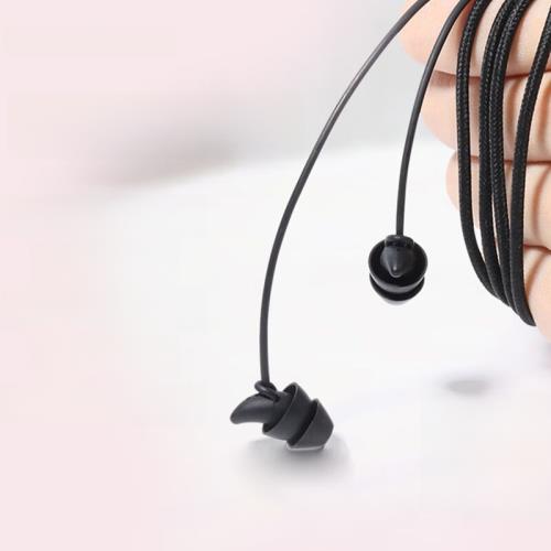 聞昔（WINSS）睡眠耳機asmr有線入耳式睡覺助眠側睡不壓傷耳舒適