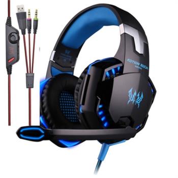 Gaming Headset Bass w/ Mic PC Lap earphone 電腦游戲耳機