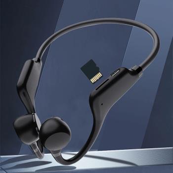 TWS Bone Conduction Headphones Support TF Card Wireless Erph