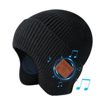 Cap Winter Warm Wireless Headset Music Hats Unisex USB Charg