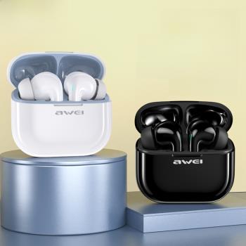 AWEI用維T1Pro入耳式藍牙耳機藍牙5.3TWS耳機性價比款無線耳機