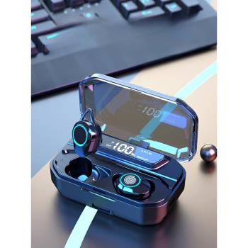 原初者2025新款5.3無線藍牙耳機數顯降噪重低音Bluetooth headset