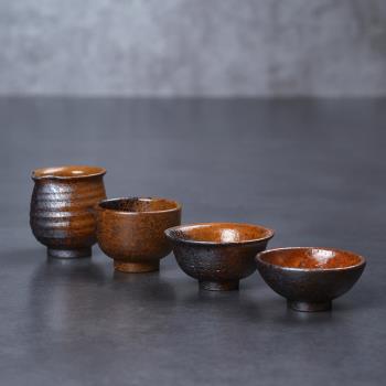 宜興日式功夫茶具手工品茗杯陶瓷