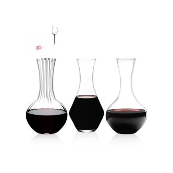 奧地利進口RIEDEL水晶玻璃紅酒醒酒器家用梅洛歐式創意分酒壺奢華