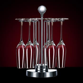 歐式香檳杯6只套裝創意水晶玻璃紅酒杯高腳杯一對起泡酒杯2個禮盒