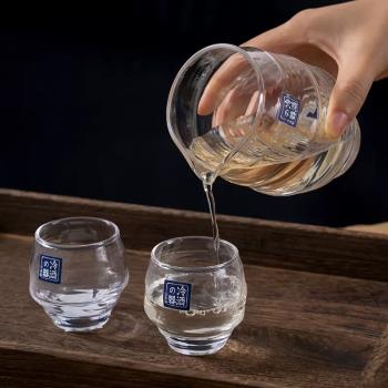 日本進口東洋佐佐木玻璃杯日式冷酒杯套裝公道杯家用白酒杯子酒壺