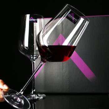 泰國水晶紅酒杯高腳大號勃艮第波爾多香檳杯葡萄lucaris進口酒杯