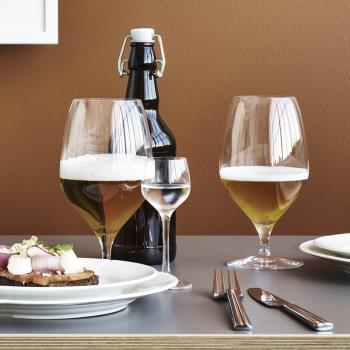 丹麥Rosendahl 紅白葡萄酒杯高腳杯 玻璃香檳杯啤酒水杯兩件裝