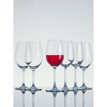 石島紅酒杯子套裝家用歐式葡萄酒杯醒酒器水晶玻璃高腳杯創意酒具
