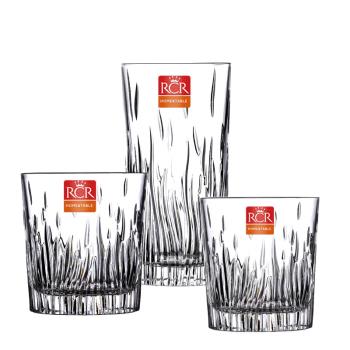 RCR進口意大利水晶杯無鉛威士忌杯子歐式洋酒酒吧古典玻璃喝酒杯