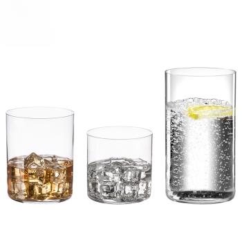 RIEDEL進口力多水晶玻璃啤酒杯家用威士忌杯家用水杯果汁杯飲料杯