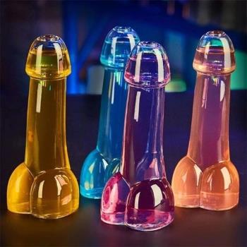 Shot Transparent Glass Cup Wine of Glasses Genital Dick Peni