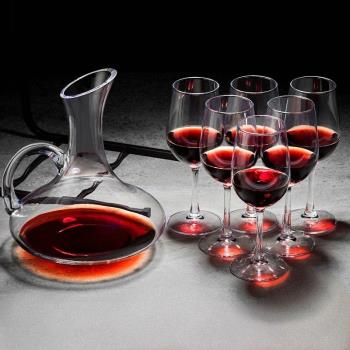 Red Wine Glasses Set Household Wine Decanter Wine Glasses Lu
