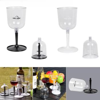 Resin Collapsible Wine Glass Portable Detachable Champagne C