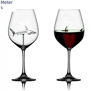 The Original Shark Red Wine Glass Wine Bottle Crystal For Pa