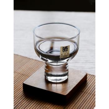 日本進口東洋佐佐木清酒杯日式小酒杯家用小茶杯70ml白酒杯玻璃杯