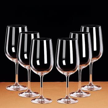 水晶勃艮第紅酒杯創意6只裝高級個性紅酒杯套裝家用奢華高檔歐式