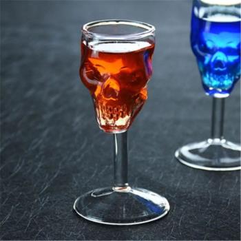 Creative Transparent Skull Beer Wine Cup Glass Red Wine Cup