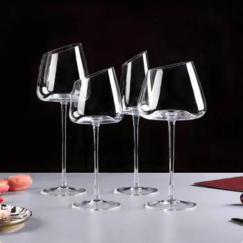 4/2/1Pc High-end Long Stem Goblet Red Wine Glass Cup Kitchen