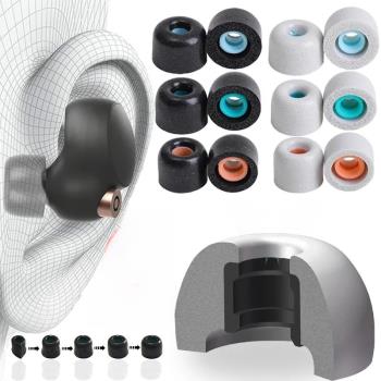 L/M/S Replacement in-Ear Headphones Earbuds Soft Memory Foam