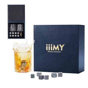 iiiMY歐式冰酒石高端威士忌洋酒杯復古水晶玻璃創意酒具禮盒套裝