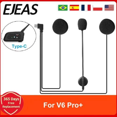 EJEAS Type-C  Interface Headset Is Suitable For V6 Pro+2 Peo