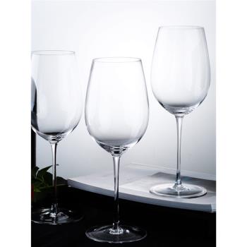 波爾多紅酒杯創意水晶紅酒大號杯高腳杯套組家用輕奢高檔葡萄酒杯